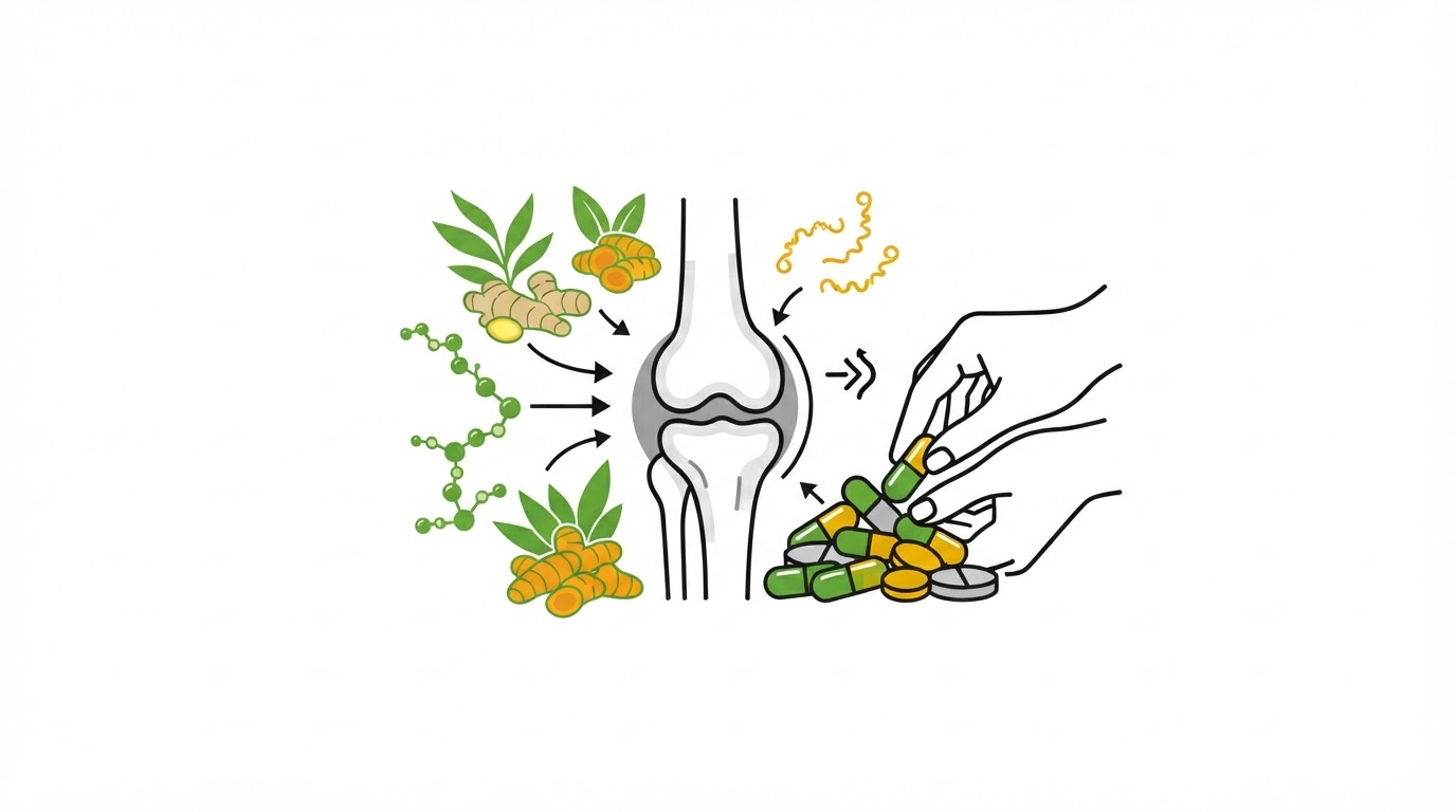 Which supplements may support joint flexibility?